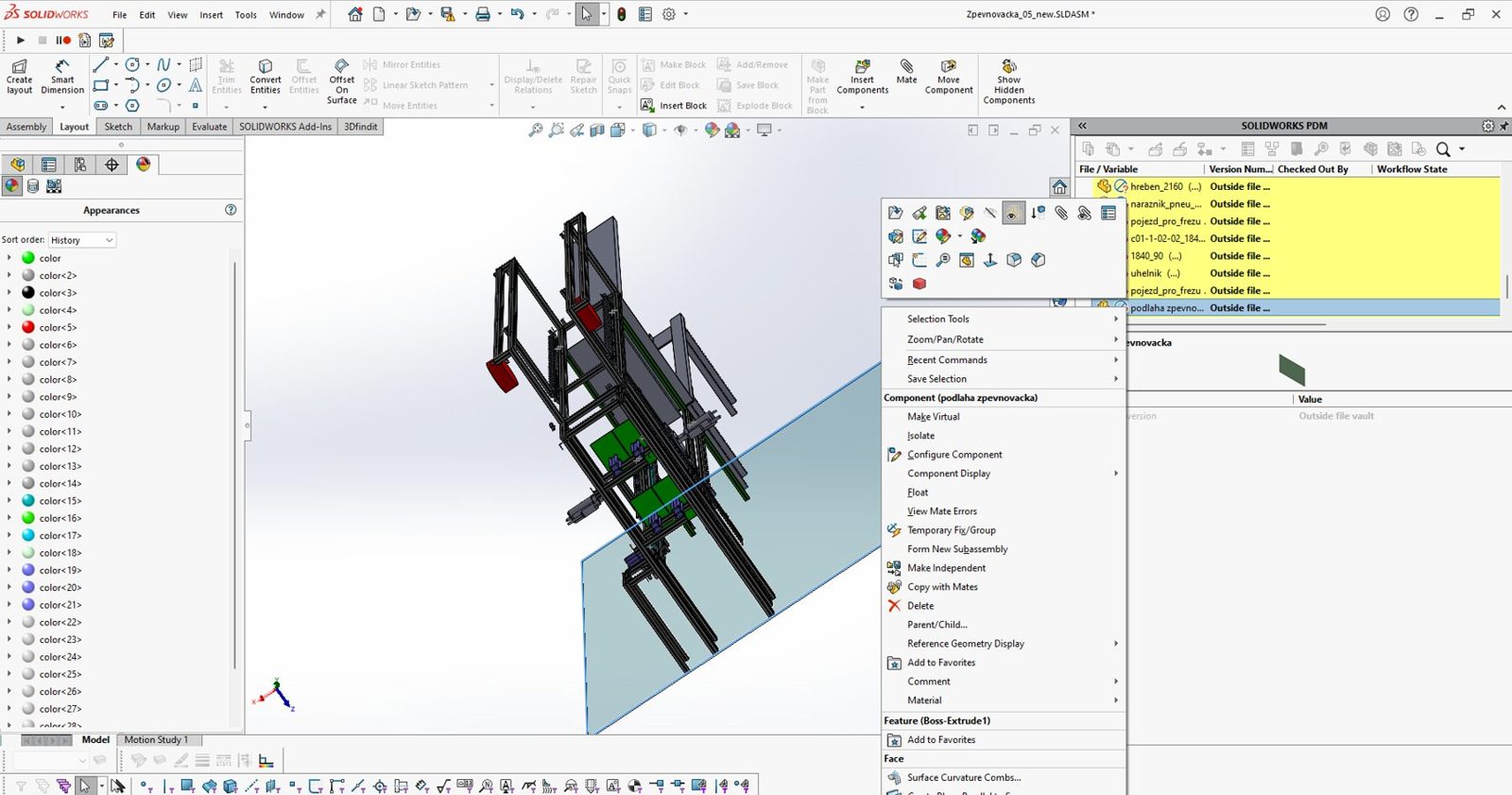 SOLIDWORKS PDM v praxi